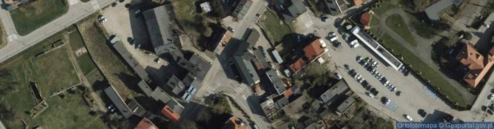 Zdjęcie satelitarne Piekarnia Jurek Jerzy Pepliński ul.Klasztorna 1 83-400 Kościerzyna