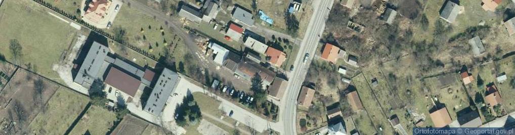 Zdjęcie satelitarne Piekarnia Opatowiec Mariusz Rutkowski