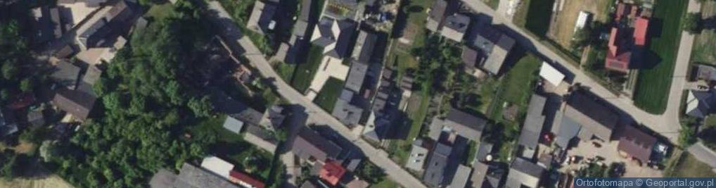 Zdjęcie satelitarne Piękny Trawnik Śląsk