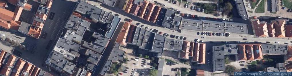 Zdjęcie satelitarne "Pieniążek" Handel Art.Przemysłowymi Pieniążek Wiesława
