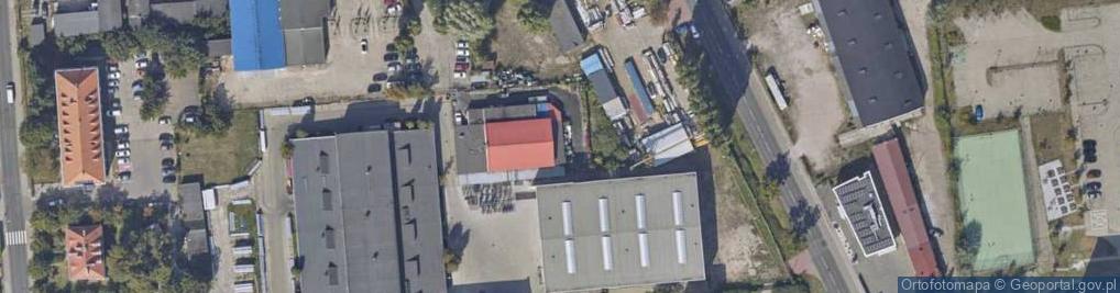 Zdjęcie satelitarne Pietruszewska Agnieszka Zakład Mechaniczny Wytwarzanie Części Maszyn i Urządzeń