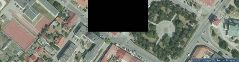 Zdjęcie satelitarne Pinczowskie Stowarzyszenie Rozwoju Lokalnego Inicjatywa