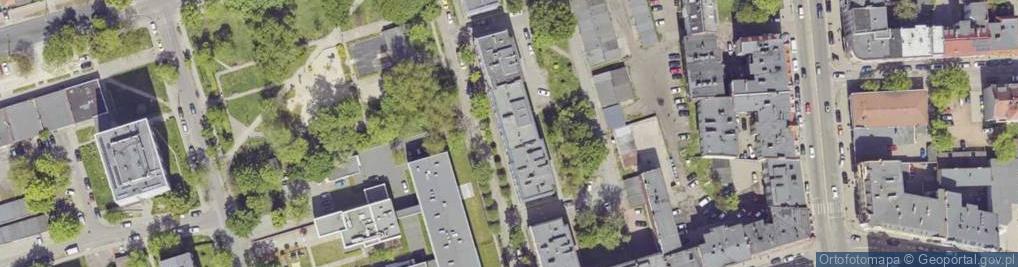 Zdjęcie satelitarne Piontek