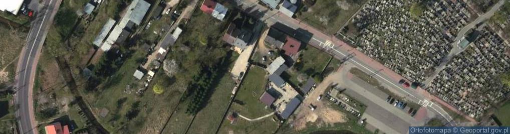 Zdjęcie satelitarne Piórkowski Krzysztof, Kamieniarstwo-Murarstwo-Betoniarstwo