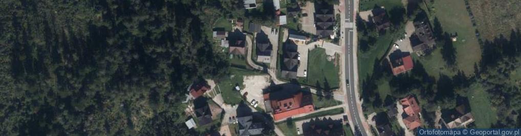 Zdjęcie satelitarne Piotr Bachleda-Wala "U Bachledów" Pokoje Gościnne - Apartamenty