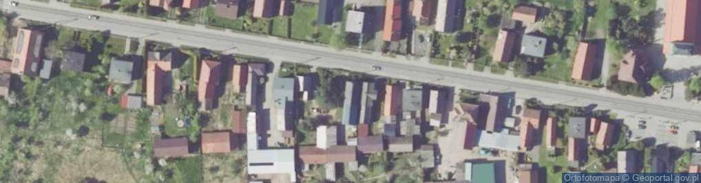 Zdjęcie satelitarne Piotr Bienek - Działalność Gospodarcza