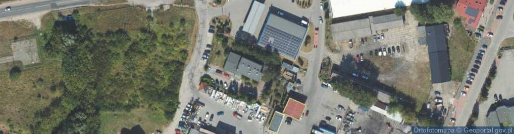 Zdjęcie satelitarne Piotr Dąbrowski Dombud RP Piotr Dąbrowski
