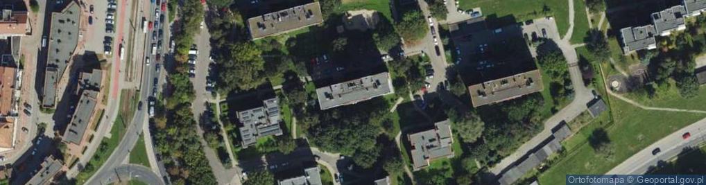 Zdjęcie satelitarne Piotr Dąbrowski - Działalność Gospodarcza