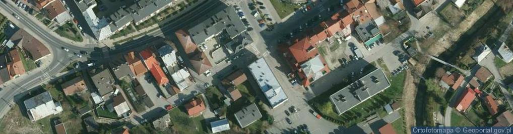 Zdjęcie satelitarne Piotr Drozd 39-100 Ropczyce, ul.Rynek 13 39-120 Sędziszów Młp.ul.Sienkiewicza 23
