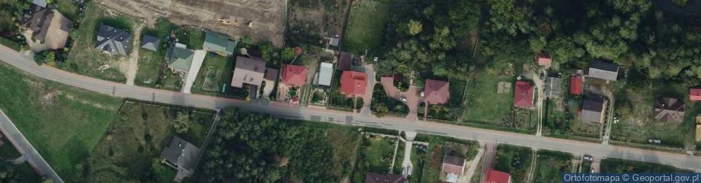 Zdjęcie satelitarne Piotr Dziarmakowski Zakład Usług Leśnych Piomir
