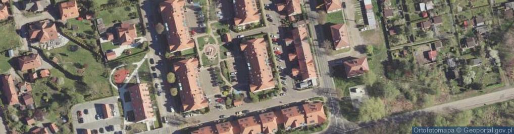 Zdjęcie satelitarne Piotr Gajda - Działalność Gospodarcza