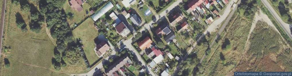 Zdjęcie satelitarne Piotr Jabłoński Zakład Stolarski