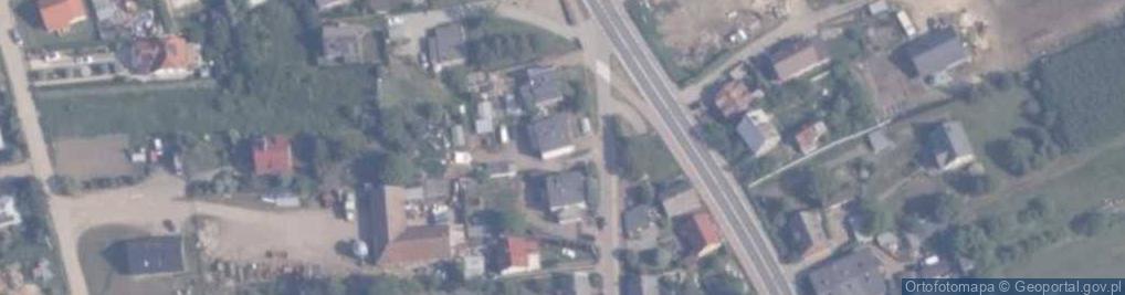 Zdjęcie satelitarne Piotr Jendrzejewski Transport Drogowy