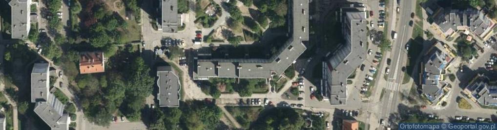 Zdjęcie satelitarne Piotr Kapuściński Eko-Struktury