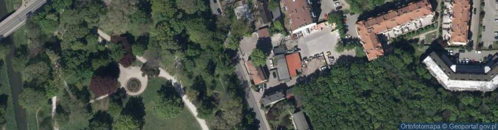 Zdjęcie satelitarne Piotr Kościuk Dako
