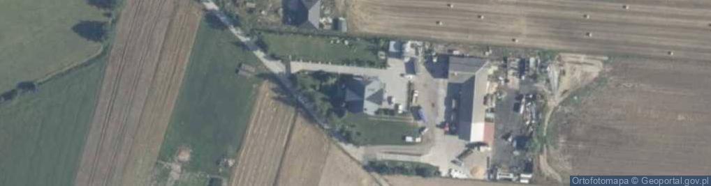 Zdjęcie satelitarne Piotr Krasnodębski Handel Bydłem Rzeźnym