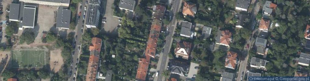 Zdjęcie satelitarne Piotr Kuchciński Kad Studio Projektowe