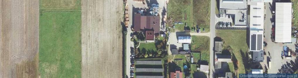 Zdjęcie satelitarne Piotr Kukułka Zakład Stolarski