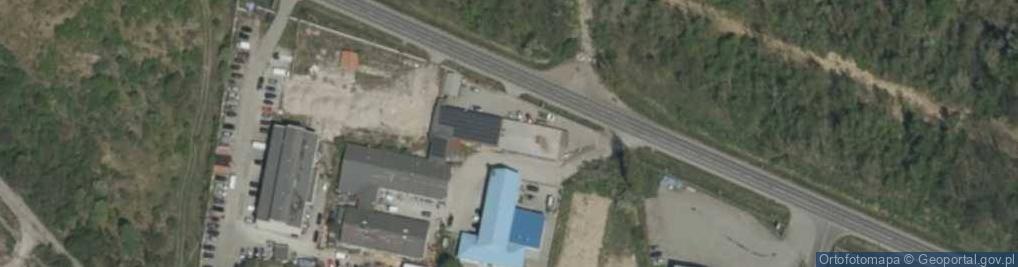 Zdjęcie satelitarne Piotr Kułak Auto-Kułak-Test Stacja Kontroli Pojazdów