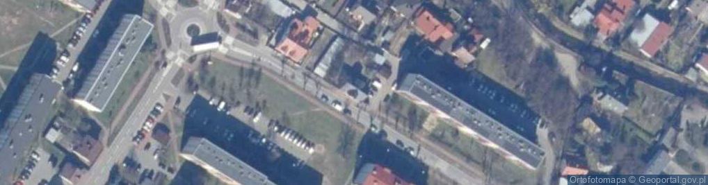 Zdjęcie satelitarne Piotr Kutyła Firma Handlowo Usługowa Sklep Ogrodniczywioletta