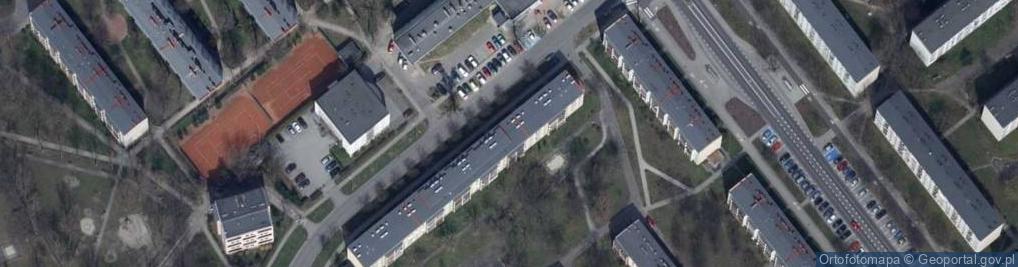 Zdjęcie satelitarne Piotr Maćków Zakład Produkcyjno-Usługowy Spamat