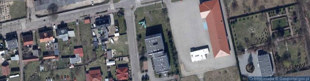 Zdjęcie satelitarne Piotr Markiewicz Przedsiębiorstwo Wielobranżowe Brancon