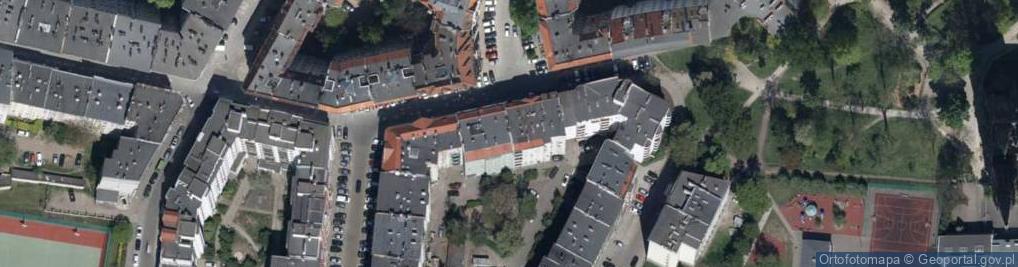 Zdjęcie satelitarne Piotr Miniewicz Zakład Usługowo-Handlowy Piotrex