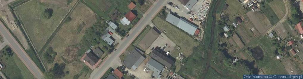 Zdjęcie satelitarne Piotr Oczenasz Przedsiębiorstwo Handlowo-Usługowe Mat-Bud