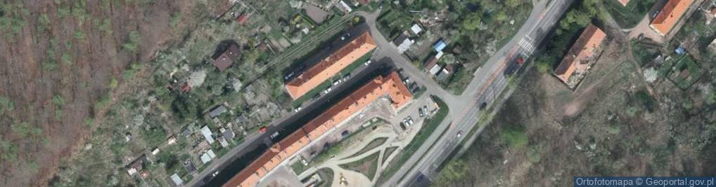 Zdjęcie satelitarne Piotr Olczak Przedsiėbiorstwo Handlowo Usługowe Bis