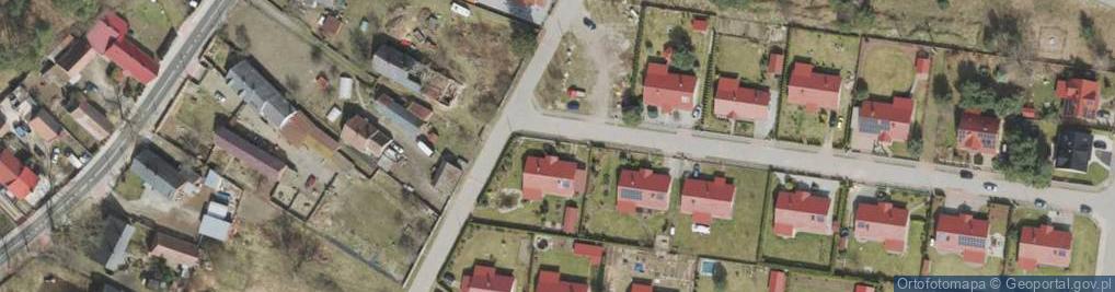 Zdjęcie satelitarne Piotr Rauhut Firma Ogrodniczo-Budowlana Ogrodnik