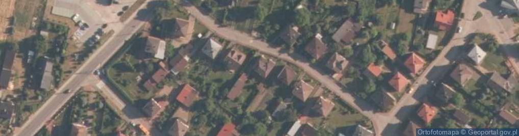 Zdjęcie satelitarne Piotr Ressel Krawiecki Punkt Handlowo - Usługowy