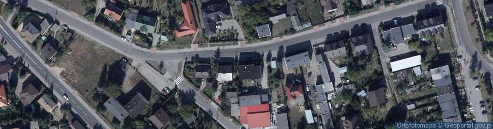 Zdjęcie satelitarne Piotr Rygielski Hurtownia Materiałów Budowlanych Domat