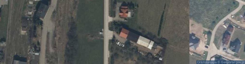 Zdjęcie satelitarne Piotr Ryzenweber Zakład Produkcyjno-Usługowy