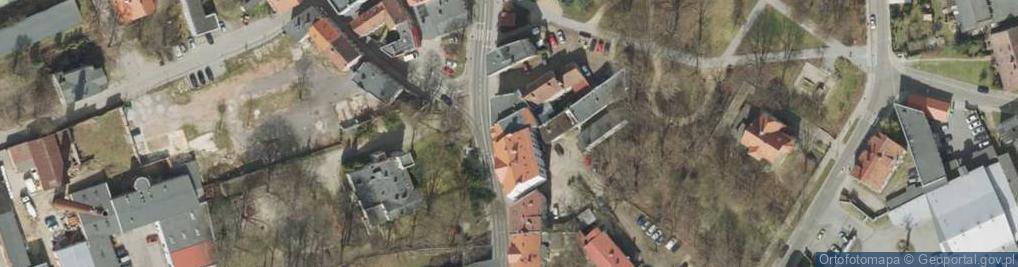 Zdjęcie satelitarne Piotr Sokołowski Wodny Świat