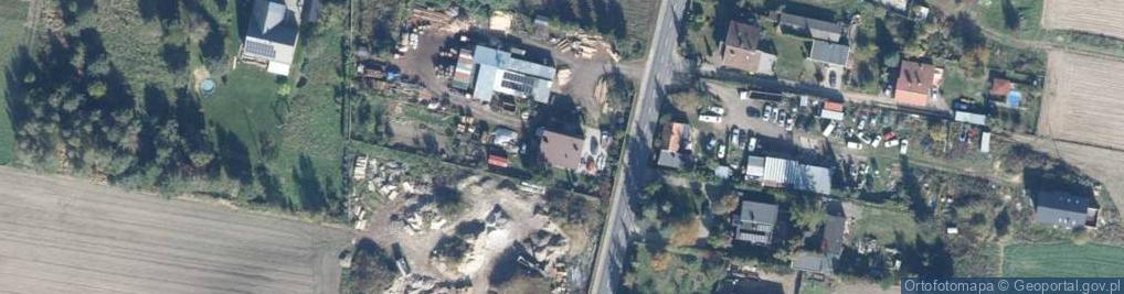 Zdjęcie satelitarne Piotr Talarczyk Stolarstwo i Tartak Usługowo - Produkcyjne