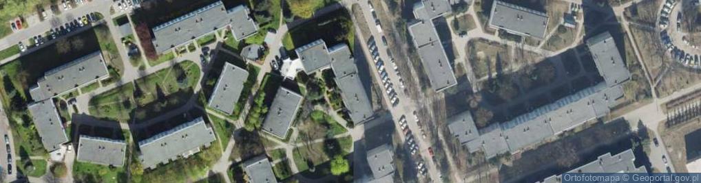 Zdjęcie satelitarne Piotr Wodnicki Przewóz Osób Taxi