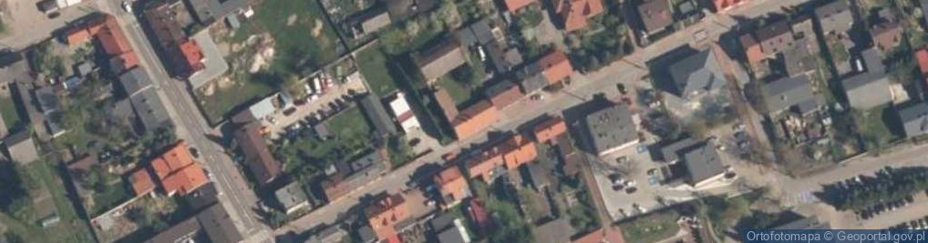 Zdjęcie satelitarne Piotr Wojkiewicz Sklep Motoryzacyjny