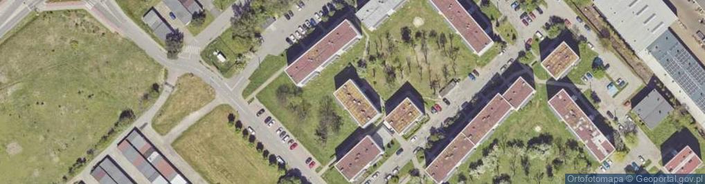 Zdjęcie satelitarne Piotr Wyligała - Działalność Gospodarcza