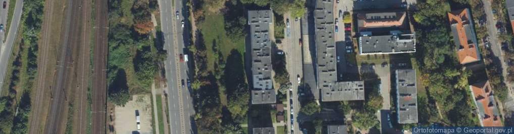 Zdjęcie satelitarne Piotr Ziółkowski eKTRIM