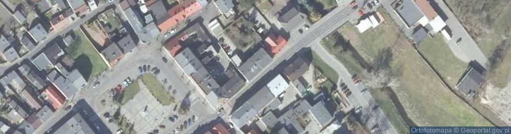Zdjęcie satelitarne Piotr Żyłkowski 1.Apteka pod Orłem 2.Piotr Żyłkowski