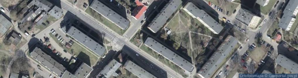 Zdjęcie satelitarne Piotrek