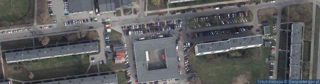 Zdjęcie satelitarne Piotrkowska Spółdzielnia Mieszkaniowa w Piotrkowie Trybunalskim