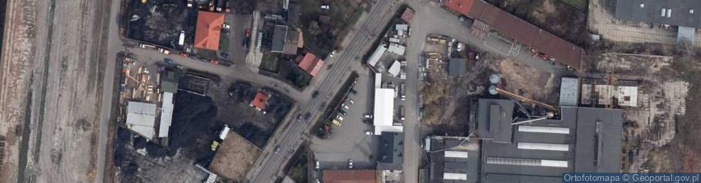 Zdjęcie satelitarne Piotrkowskie Zakłady Przemysłu Sklejek