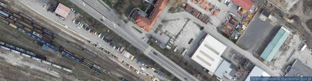 Zdjęcie satelitarne Pipelife - Skład fabryczny