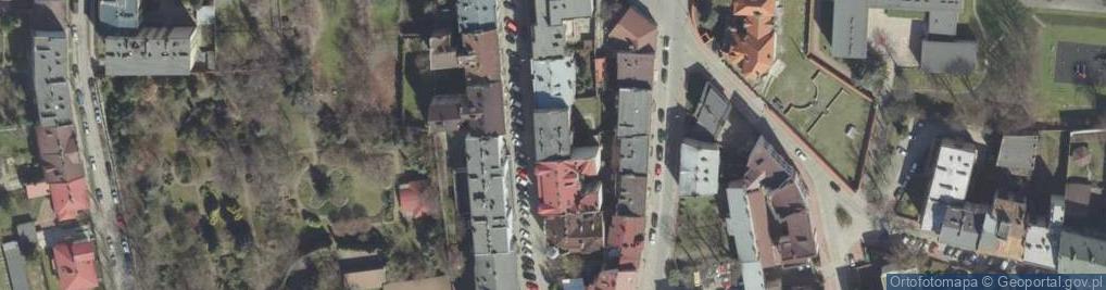 Zdjęcie satelitarne PK Księgarnie
