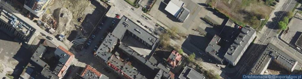 Zdjęcie satelitarne Pkm Katowice