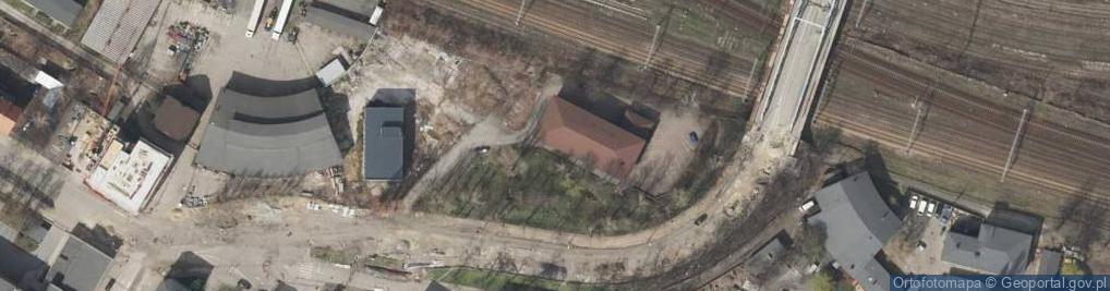 Zdjęcie satelitarne "PKP Energetyka" Zakład Śląski
