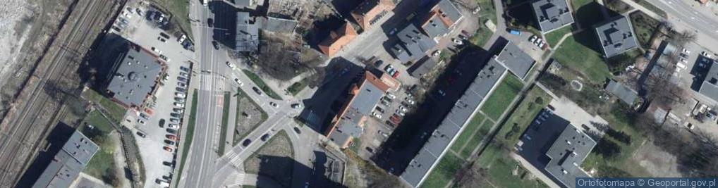 Zdjęcie satelitarne PKP PLK S.A.Zakład Linii Kolejowych w Wałbrzychu