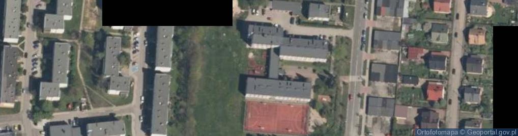 Zdjęcie satelitarne Placówka Opiekuńczo Wychowawcza w Łasku