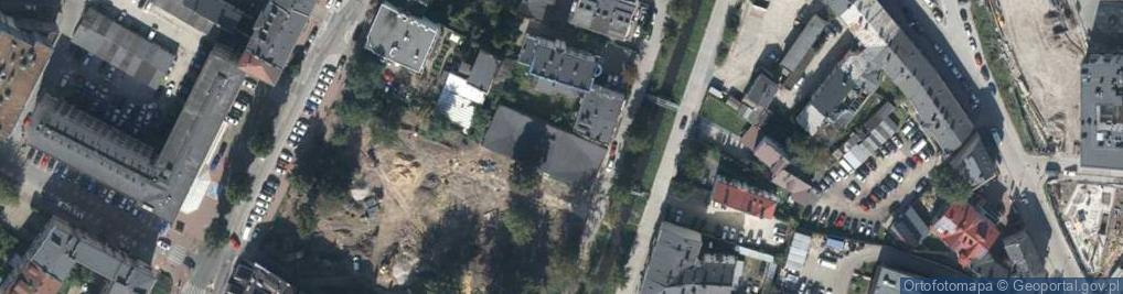 Zdjęcie satelitarne Planty Przedsiębiorstwo Wielobranżowe Zbigniew Marcickiewicz Ryszard Marcickiewicz